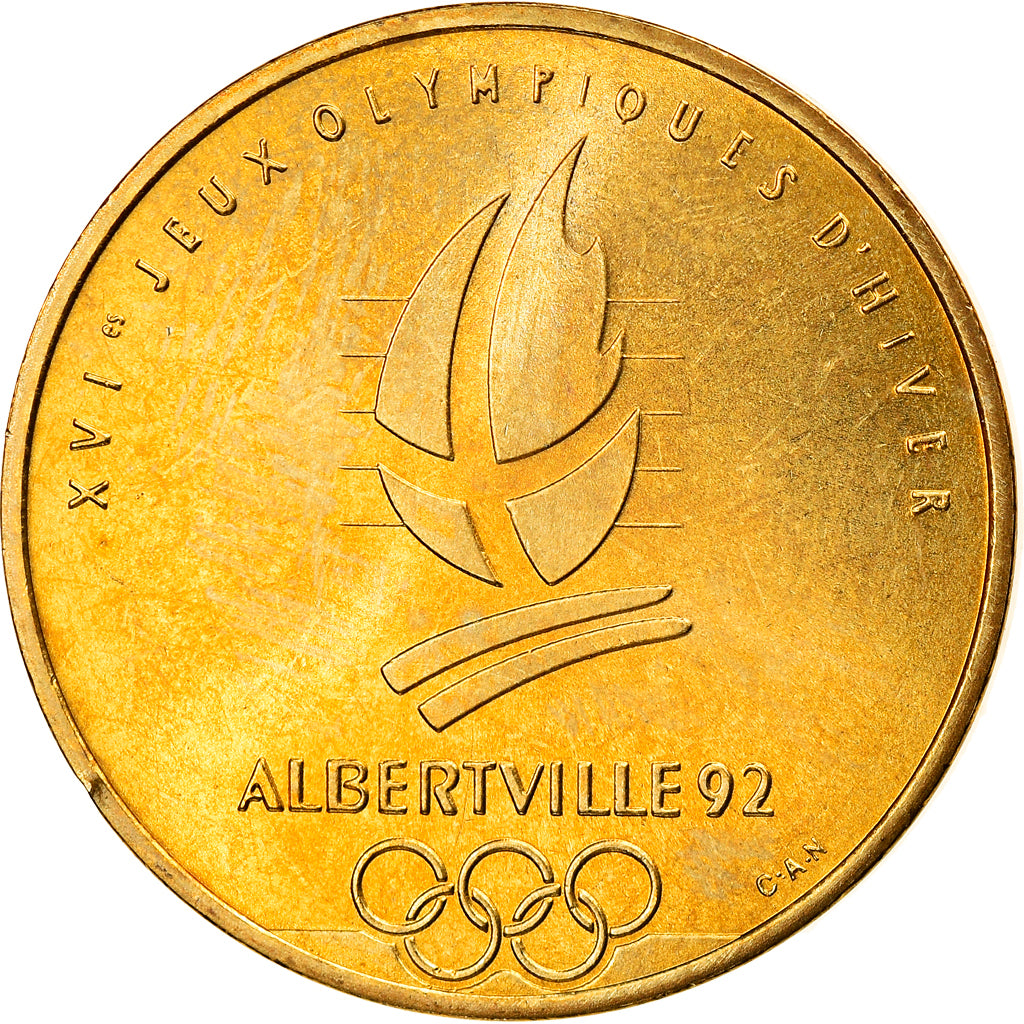 France, Token, XVIème JO d'Albertville, Innsbrück, Sports & leisure, 1992