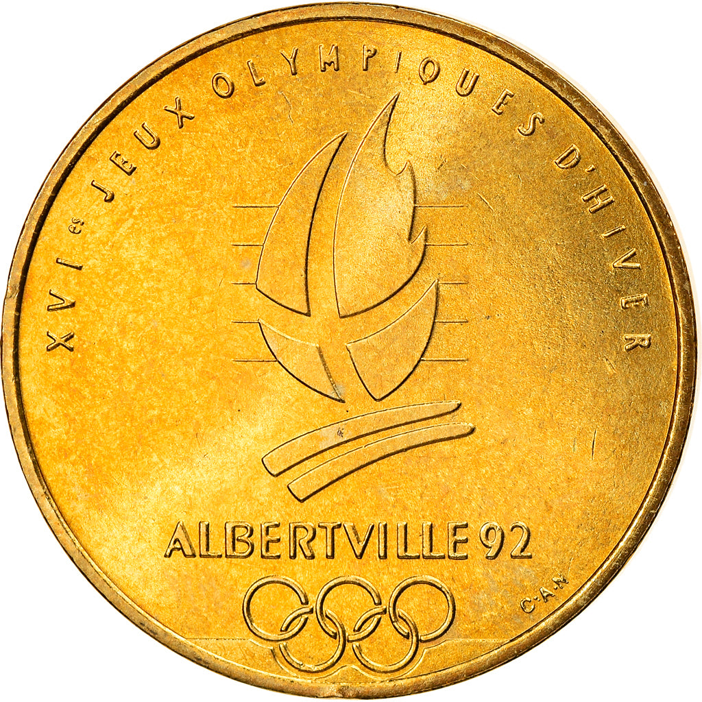 Frankreich, Token, XVIème JO d'Albertville, Innsbrück, Sports & leisure, 1992