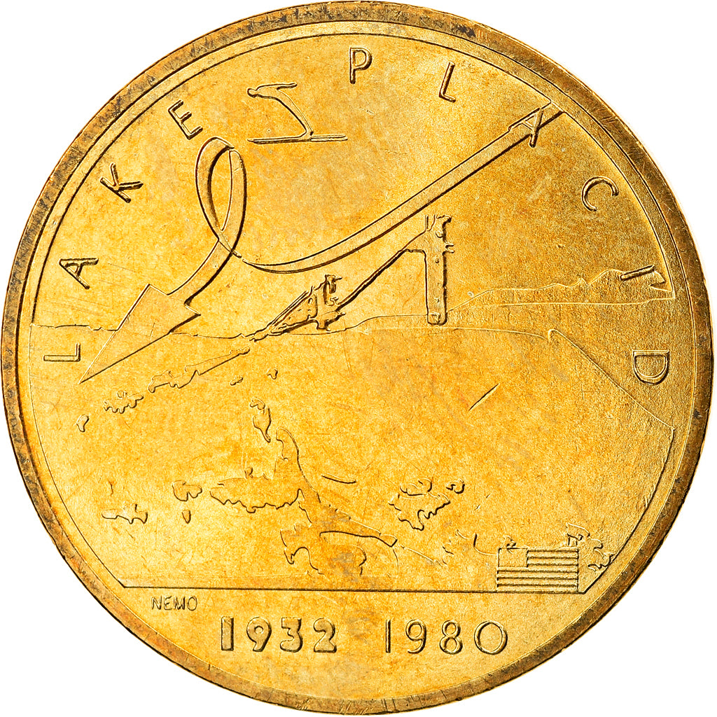 França, Token, XVIème JO d'Albertville, Lake Placid, Desportos e Lazer, 1992