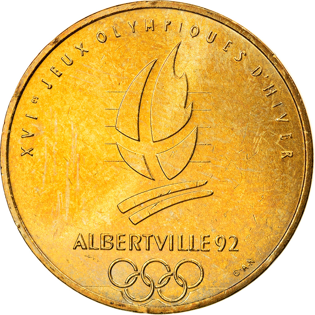 França, Token, XVIème JO d'Albertville, Lake Placid, Desportos e Lazer, 1992