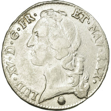 Coin, France, Louis XV, Écu au bandeau, Ecu, 1756, Perpignan, VF(30-35)