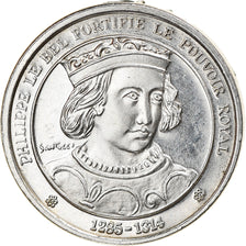 France, Medal, Philippe IV Le Bel, History, MS(63), Silver