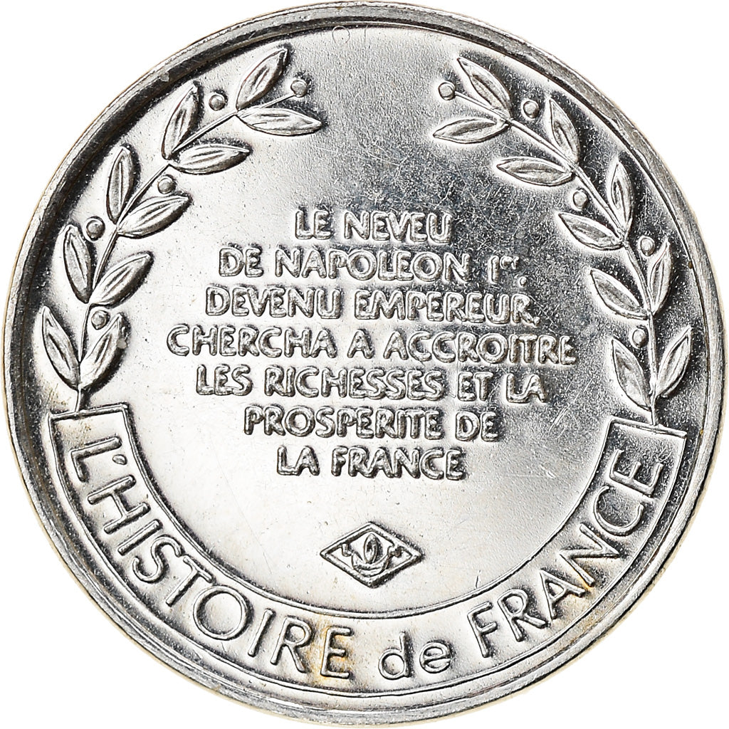 France, Medal, Napoléon III encouragea l'Essor Industriel, History, MS(63)