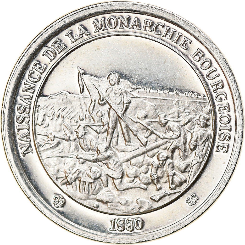 Francia, medaglia, Charles X, Naissance de la Monarchie Bourgeoise, History