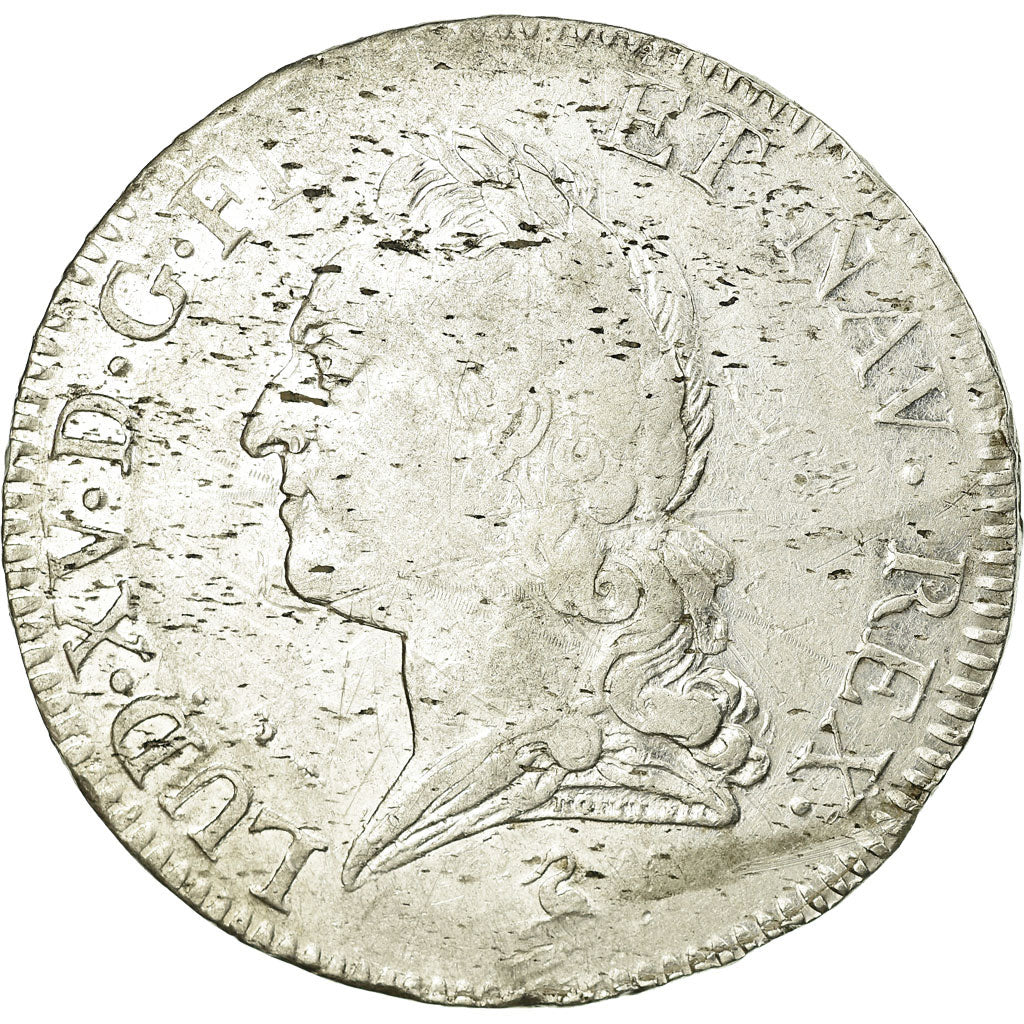 Coin, France, Louis XV, Écu à la vieille tête, Ecu, 1773, Paris, VF(20-25)