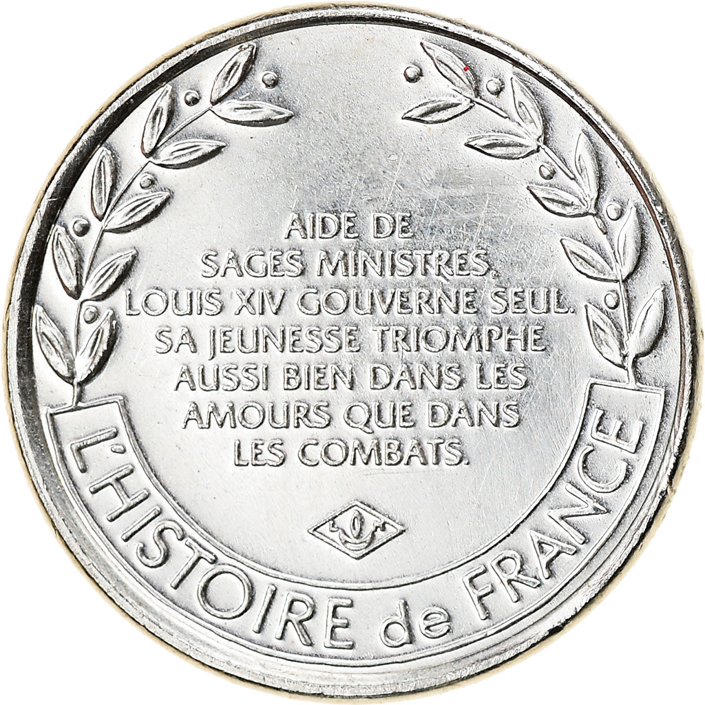France, Medal, Louis XIV, Traité des Pyrénées, History, MS(63), Silver
