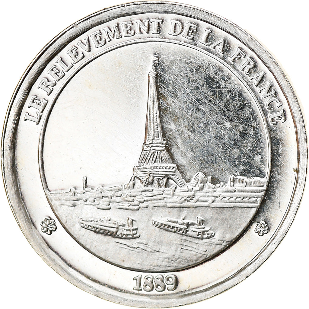 France, Medal, Le Relèvement de la France, History, MS(63), Silver