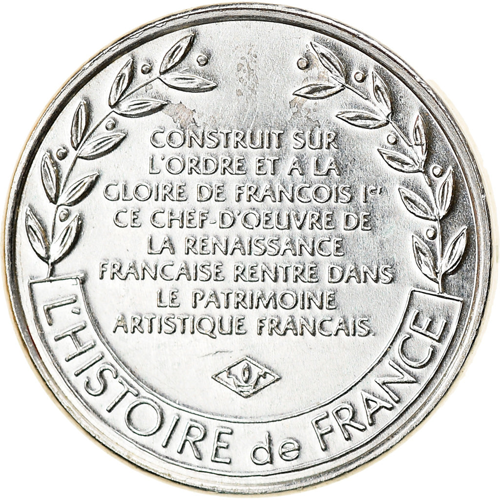 France, Médaille, Château de Chambord, Arts & Culture, SPL, Argent