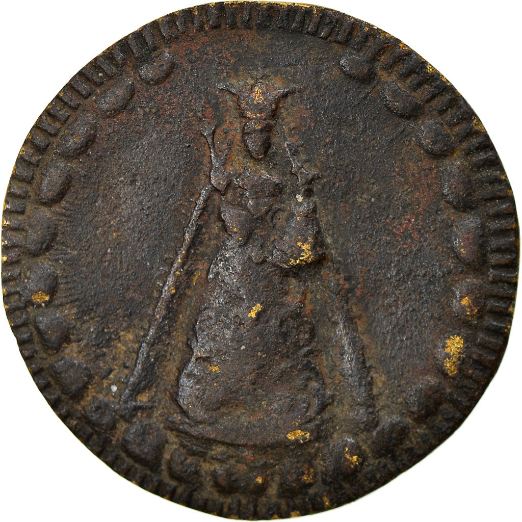 France, Médaille, Abbaye Notre Dame d'Einsiedeln, Religions & beliefs, TB