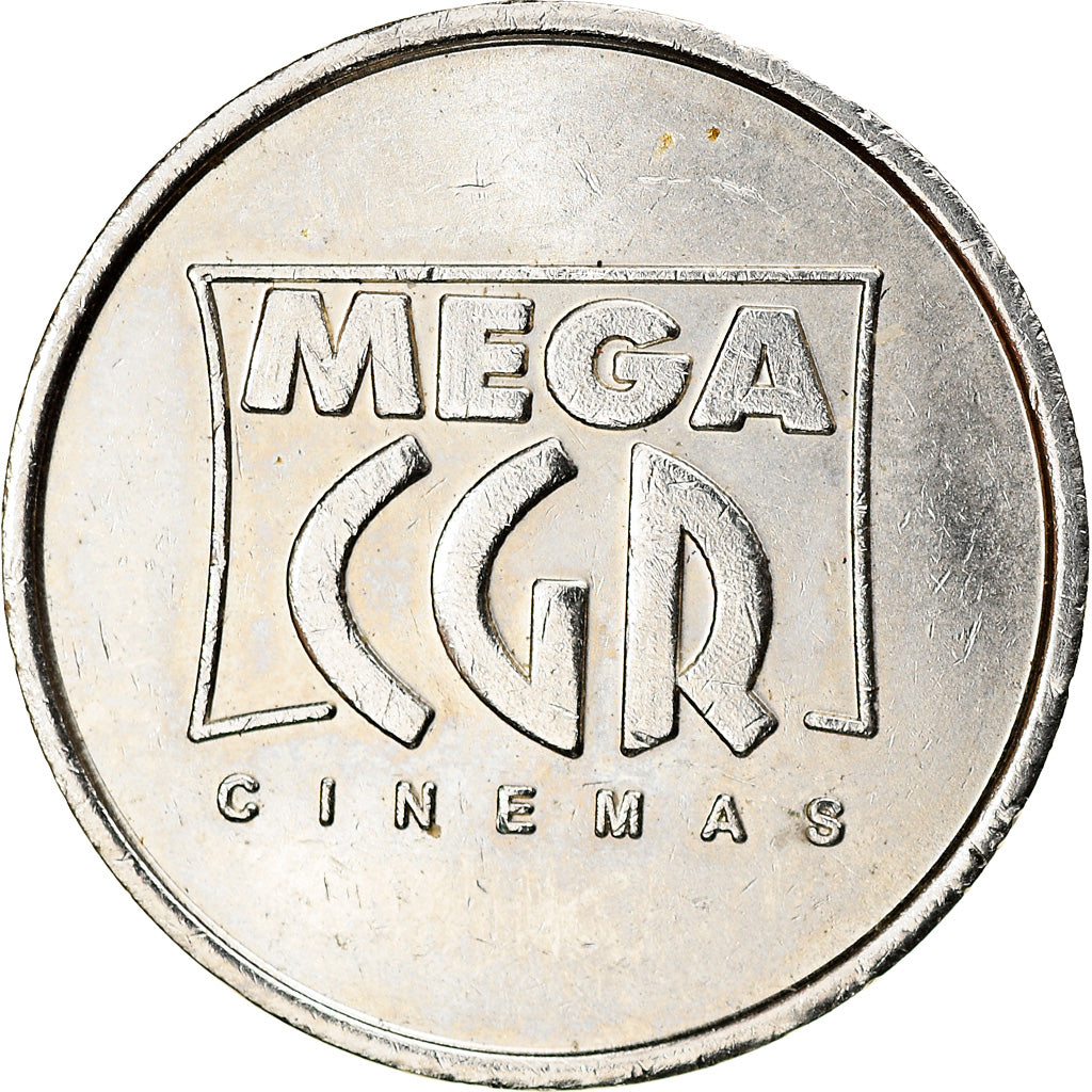 Francja, Token, Pour Amusement, Mégas Cinémas, CGR, AU(50-53), Miedź-Nikiel