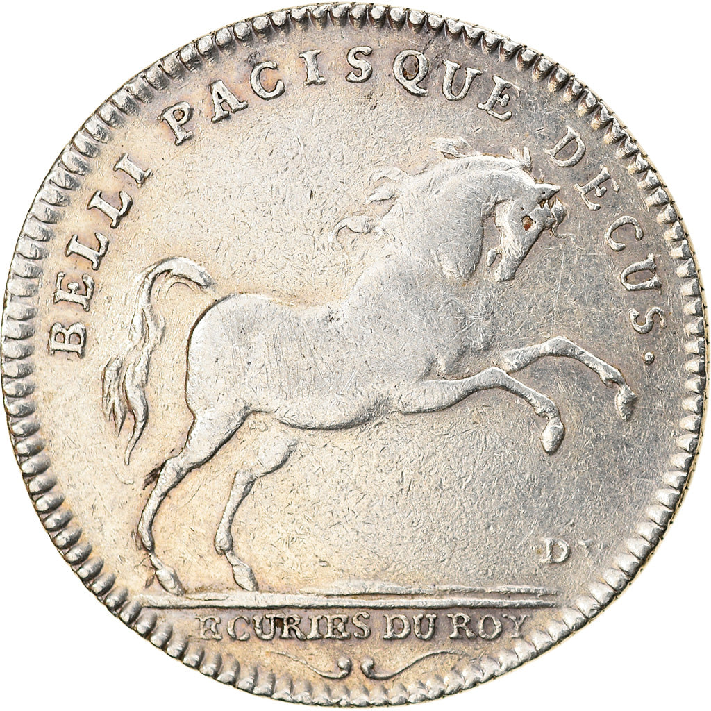 Francja, Token, Królewskie, Louis XV, Grande Ecurie, Maison du Roi, AU(50-53)