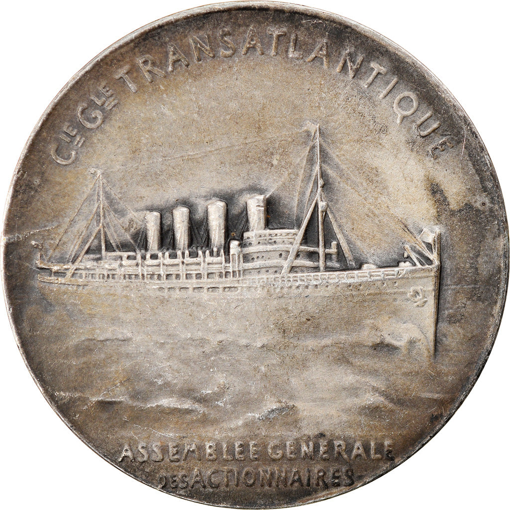 France, Medal, Compagnie Générale Transatlantique, Assemblée des