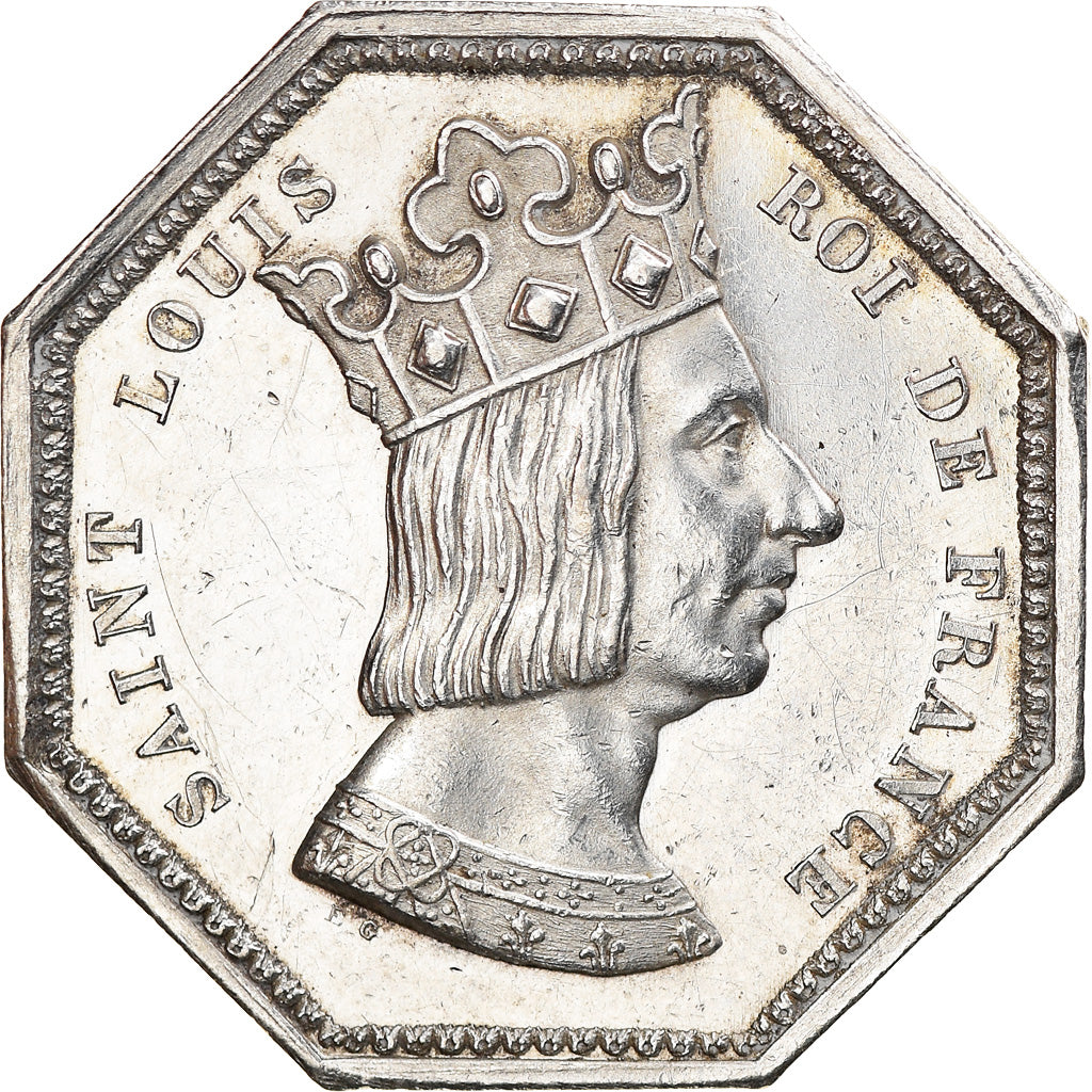 France, Token, Notaires de Louviers (Saint-Louis), AU(55-58), Silver