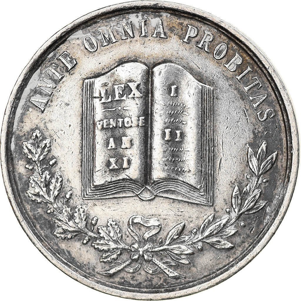 France, Token, Notaire de l'Arrondissement de Rochefort, EF(40-45), Silver