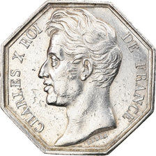 France, Jeton, Charles X, Notaires de l'Arrondissement de Melun, Seine et Oise