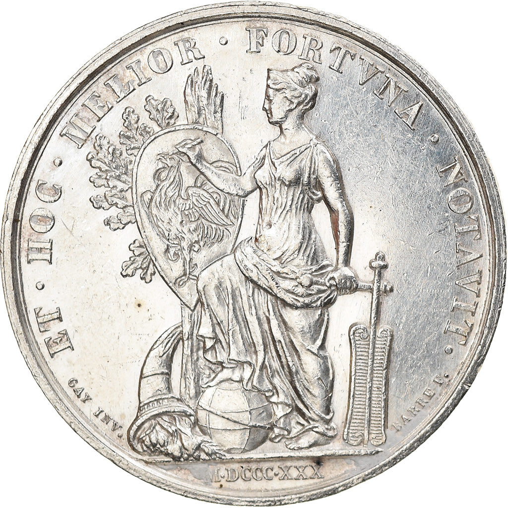 France, Token, Notary, Notaires de l'Arrondissement de Lyon, 1830, Barre