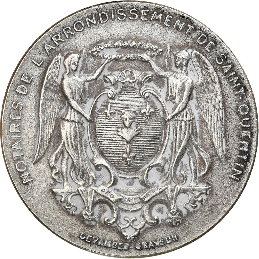 France, Token, Notaires de l'Arrondissement de Saint-Quentin, Aisne, Devambez