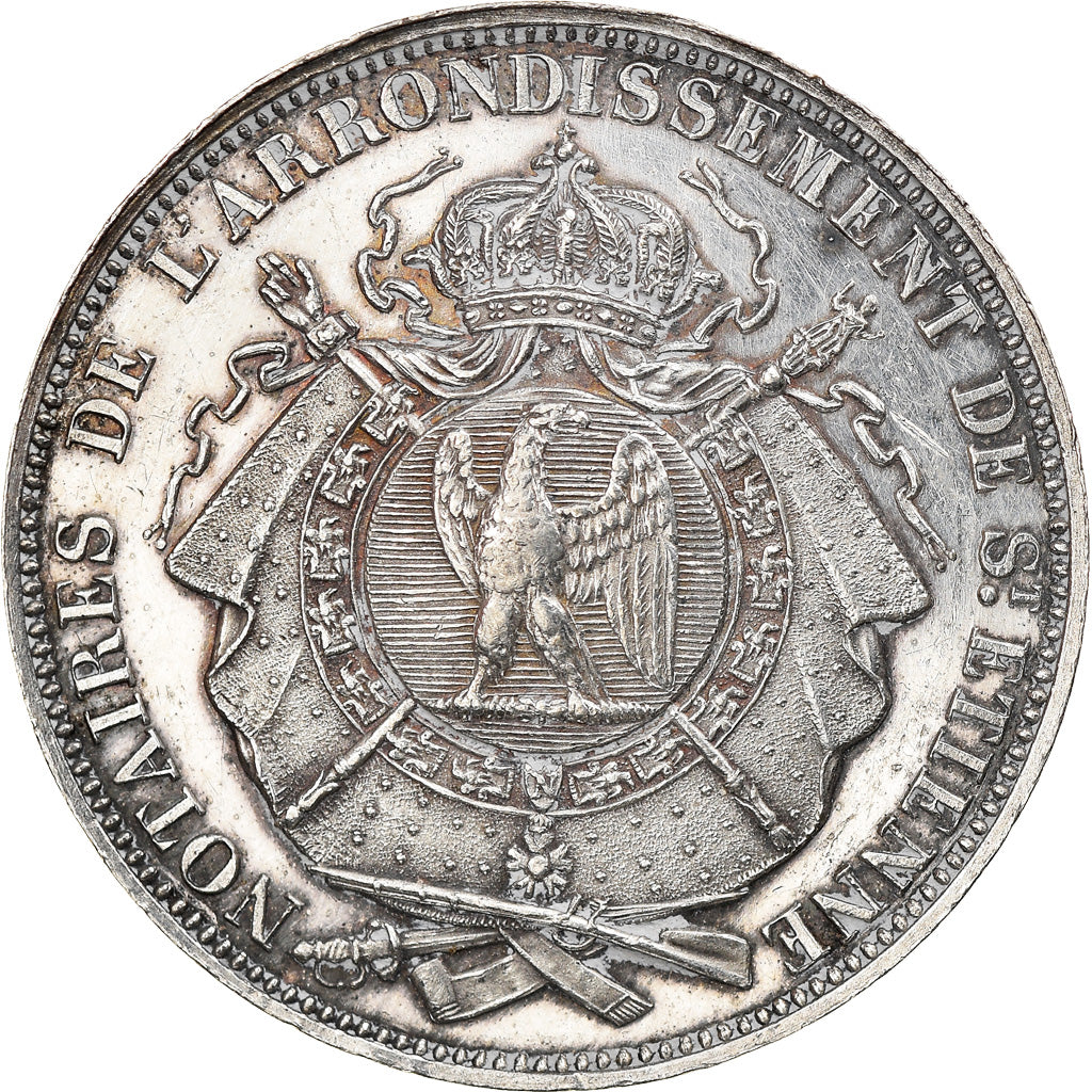 Frankreich, Token, Notaires de l'Arrondissement de Saint-Etienne, 1813, VZ