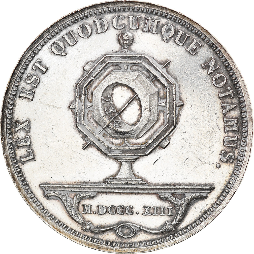 Frankreich, Token, Notaires de l'Arrondissement de Saint-Etienne, 1813, VZ