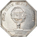 Francia, Token, Notaires de l'Arrondissement d'Avallon, Yonne, 1858, EBC, Plata