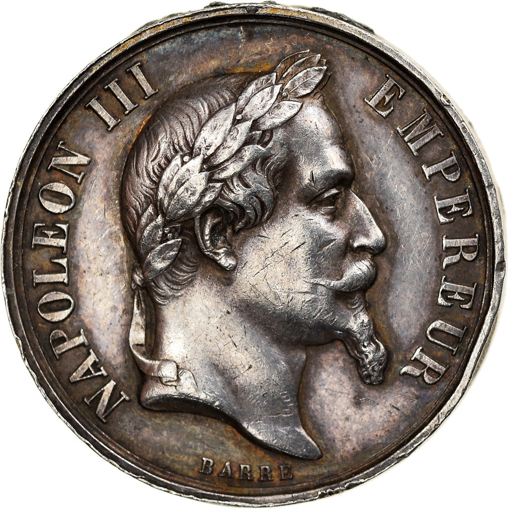 France, Médaille, Napoléon III, Ministère de l'Intérieur, Actes de