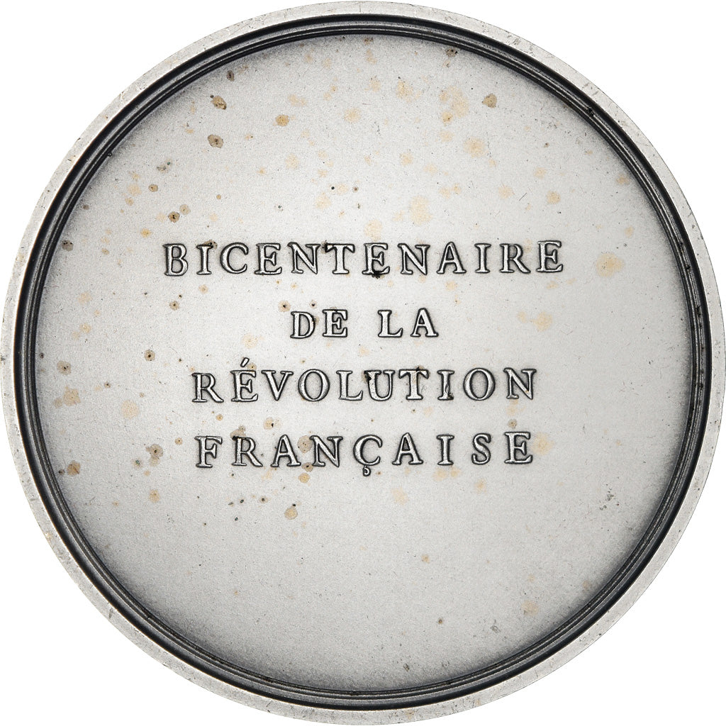 Frankrijk, Medaille, Révolution Française, La Convention, History, 1988
