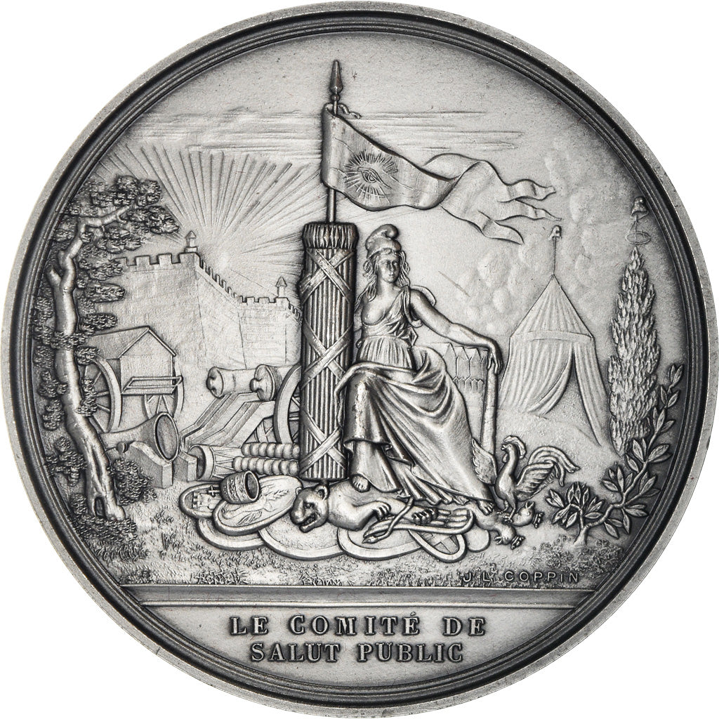 France, Médaille, Révolution Française, Comité de Salut Public, History