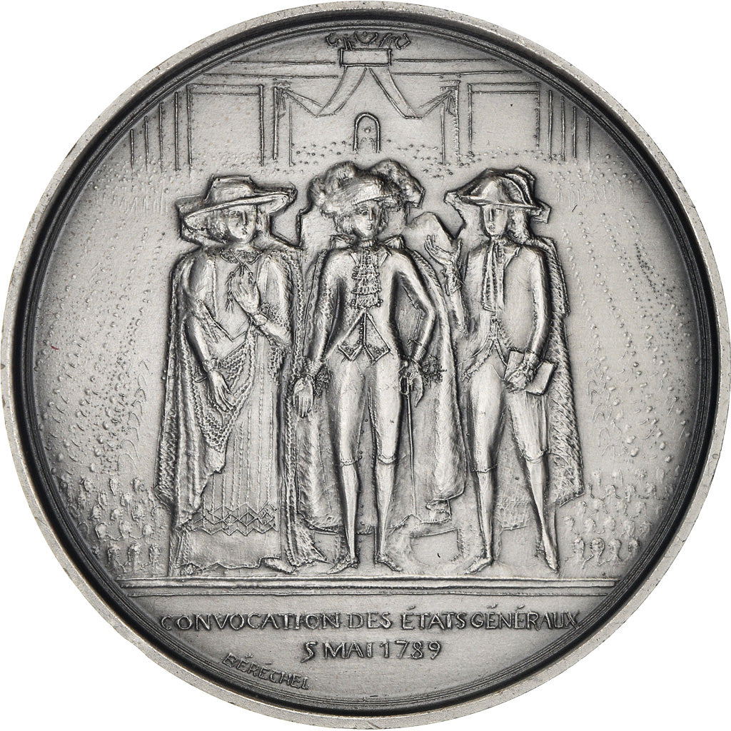 France, Medal, Révolution Française, Convocation des Etats Généraux