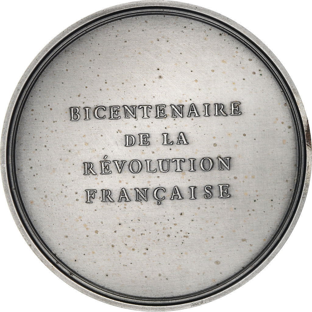 França, Medal, Révolution Française, L'Etre Suprême, História, 1987