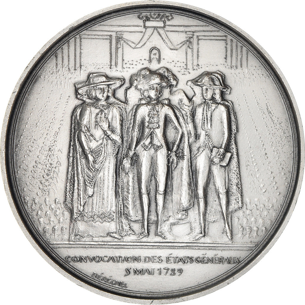 France, Medal, Révolution Française, Convocation des Etats Généraux