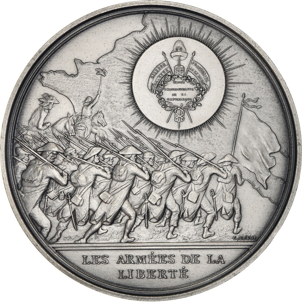 France, Medal, Révolution Française, Les Armées de la Liberté, History