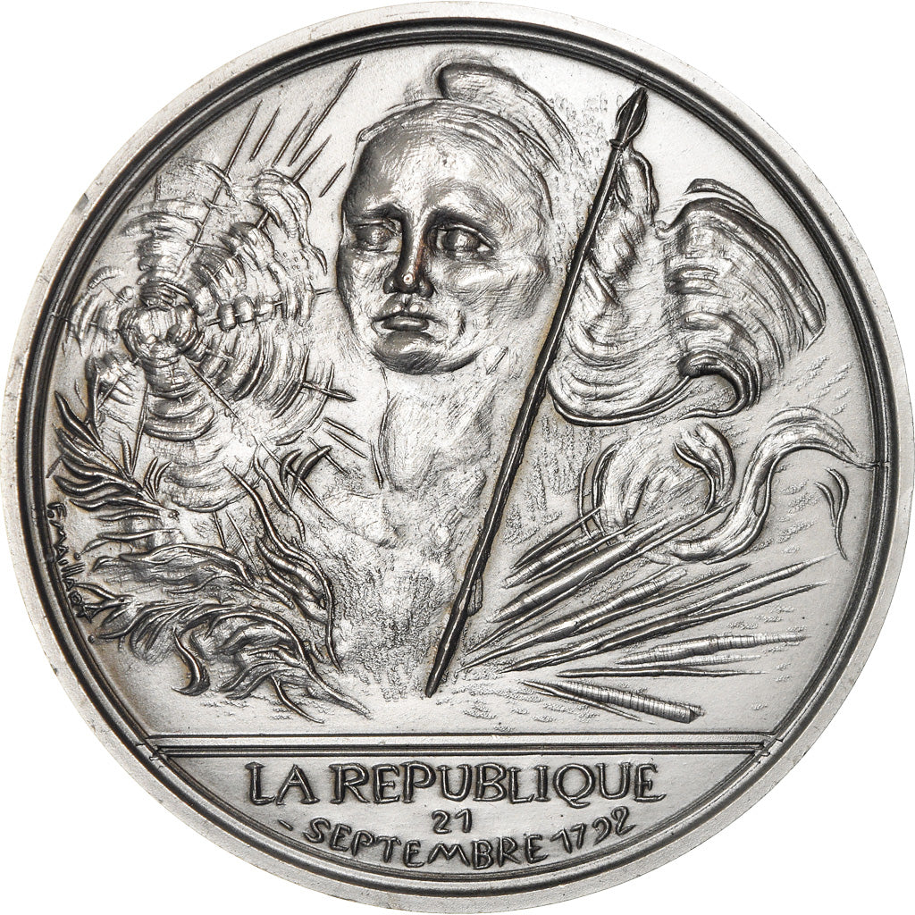 France, Medal, Révolution Française, La République, History, Maillart