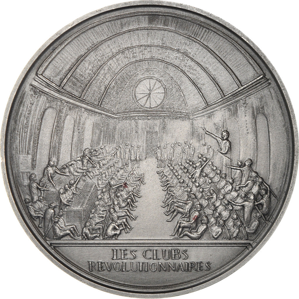França, Medal, Révolution Française, Les Clubs Révolutionnaires, História