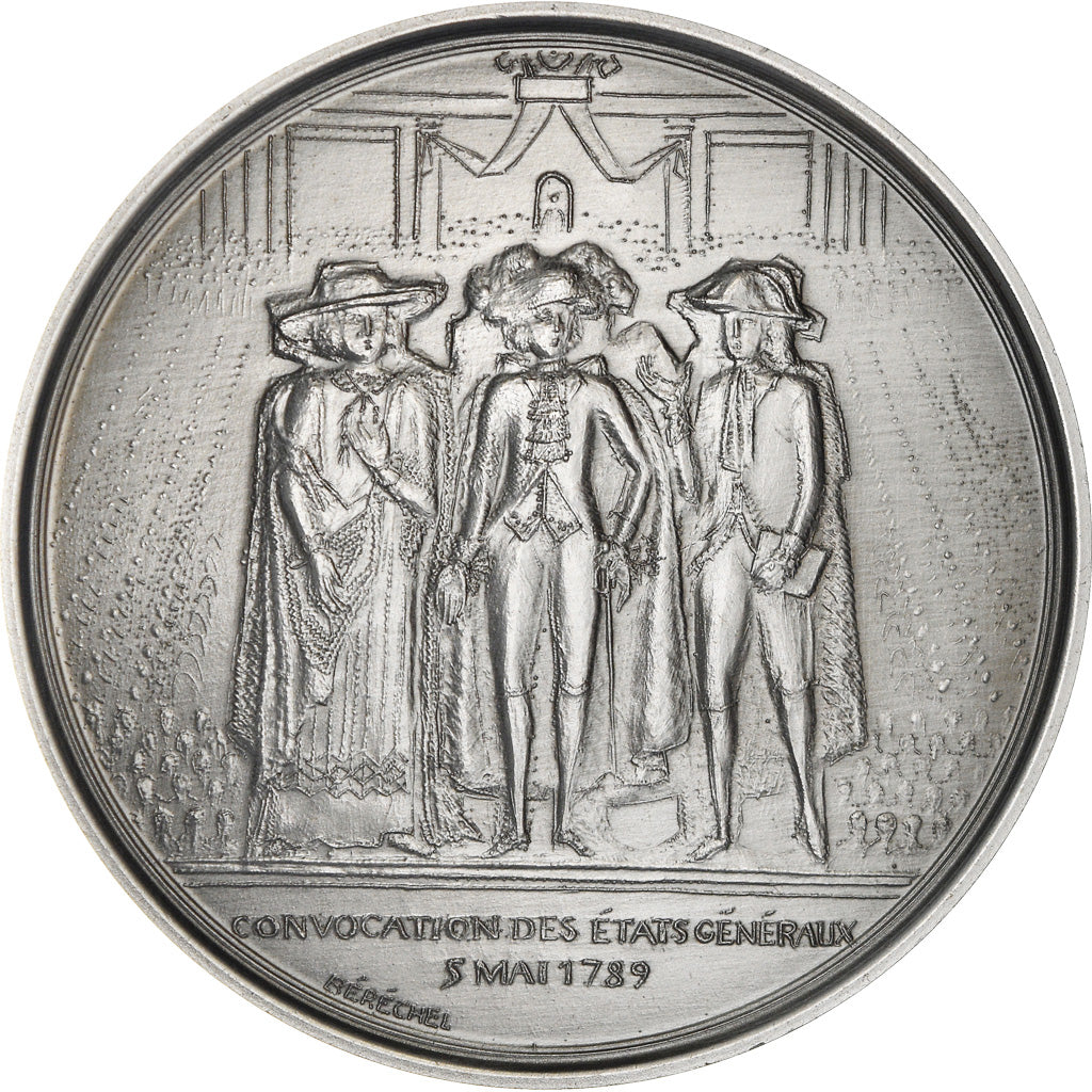France, Medal, Révolution Française, Convocation des Etats Généraux