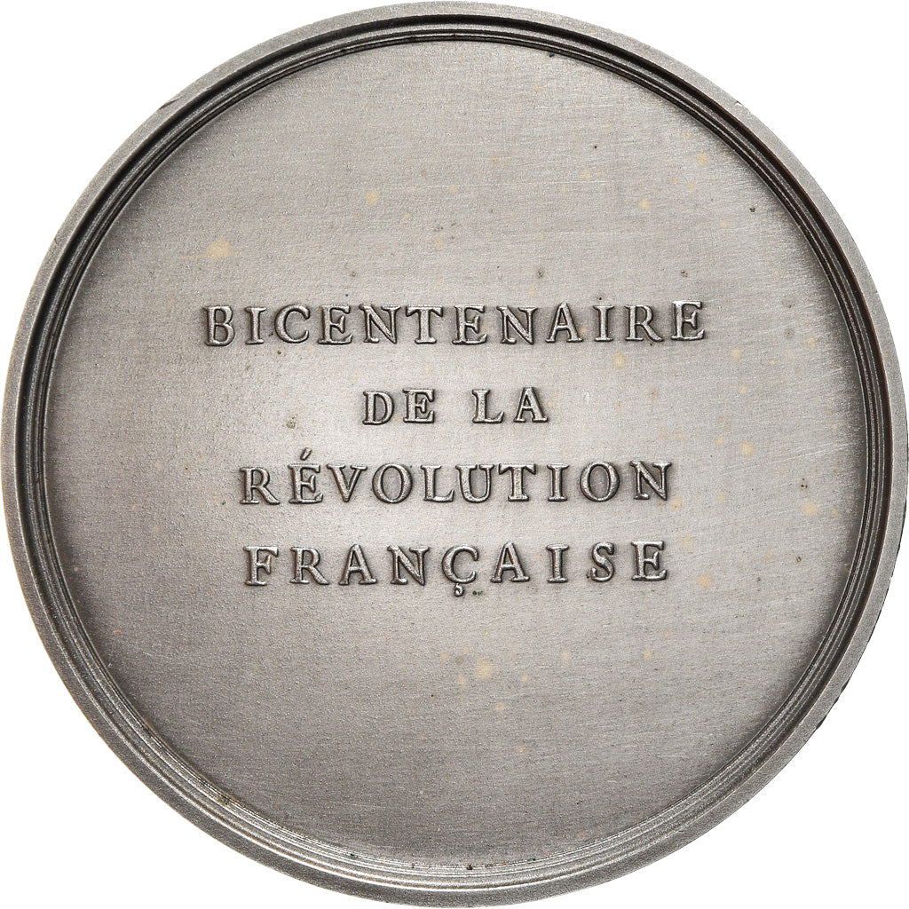 Francja, Medal, Révolution Française, Nuit du 4 Août, Historia, 1988, Boto