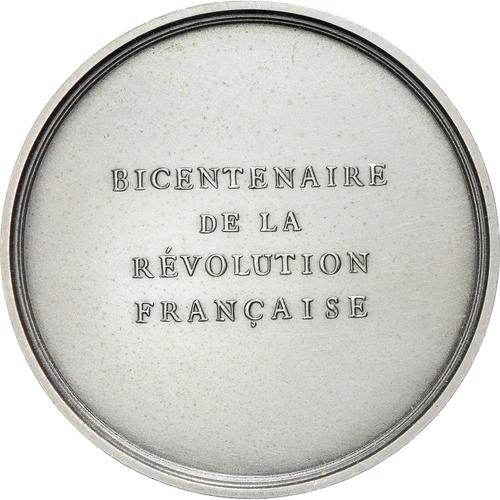 France, Medal, Révolution Française, Serment du Jeu de Paume, History, 1987