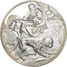 Francja, Medal, Peinture, Rembrandt, Saint Jérome Lisant, Sztuka i Kultura