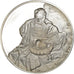 France, Medal, Peinture, Rembrandt, Jérémie Pleurant sur la Ruine de
