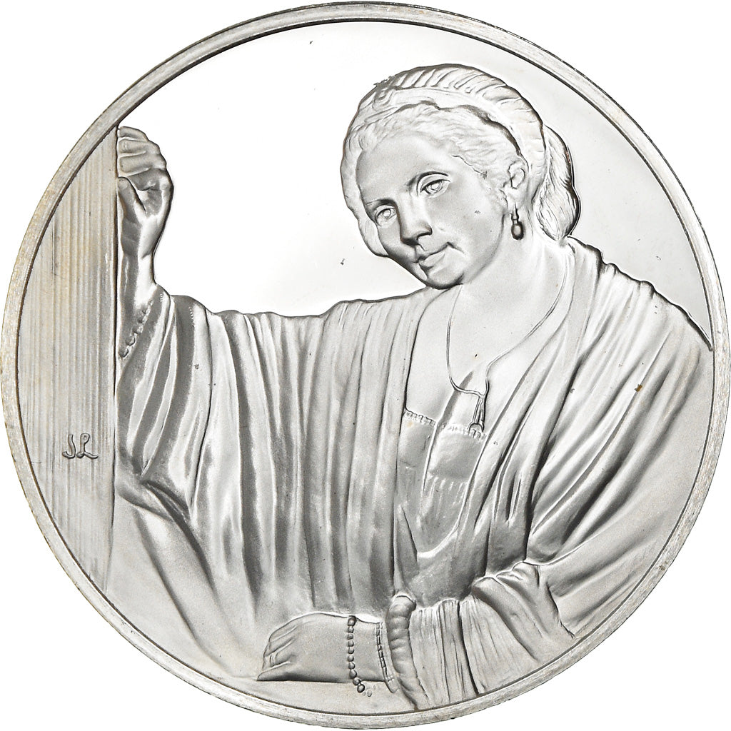 Francja, Medal, Peinture, Rembrandt, Hendrickje Stoffels, Sztuka i Kultura