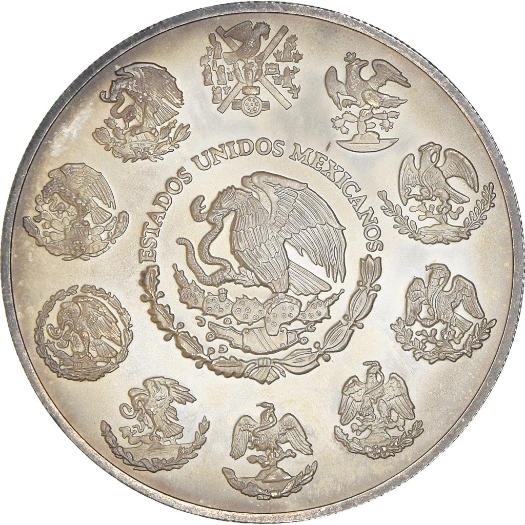 Monnaie, Mexique, 2 Onzas, 2 Troy Ounces of Silver, 2000, Mexico City, SPL
