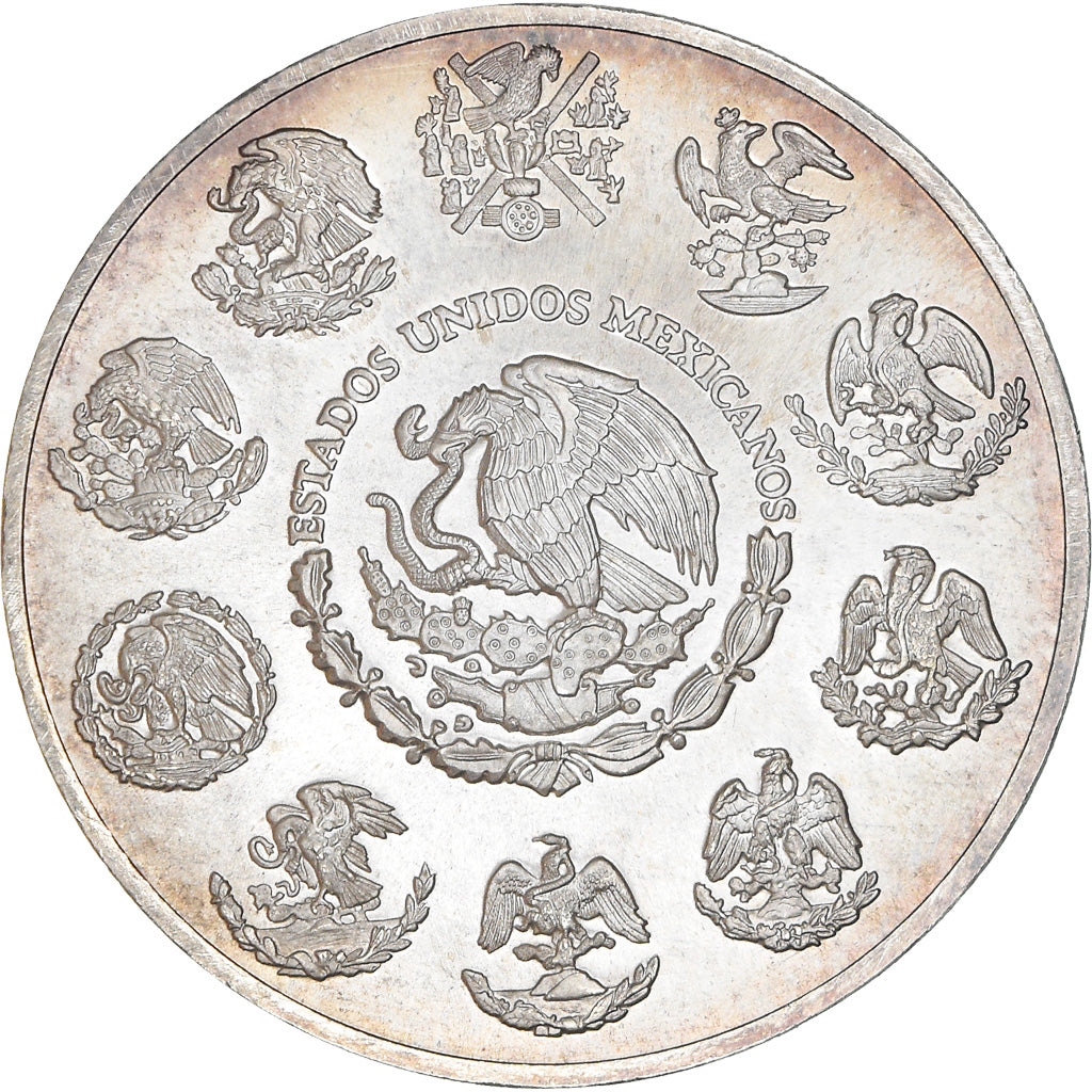 Monnaie, Mexique, 2 Onzas, 2 Troy Ounces of Silver, 2002, Mexico City, SPL