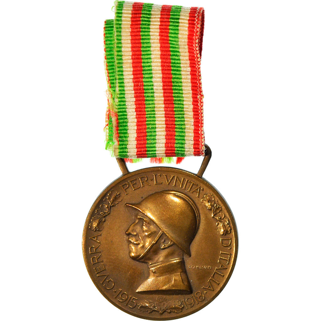 Włochy, Guerra per l'Unita d'Italia, Medal, 1915-1918, Doskonała jakość