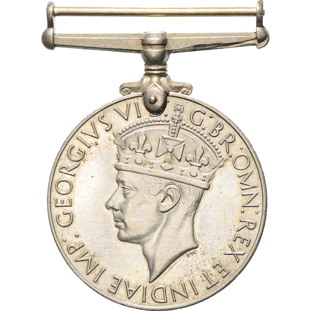 Regno Unito, War, Georges VI, medaglia, 1939-1945, Eccellente qualità, Nichel