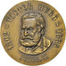 Francja, Medal, Victor Hugo, Cercle du Bibliophile, Sztuka i Kultura, MS(63)