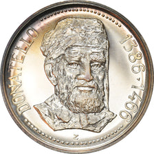 Italy, Medal, Donatello, Vème Centenario della Morte, Arts & Culture, 1966
