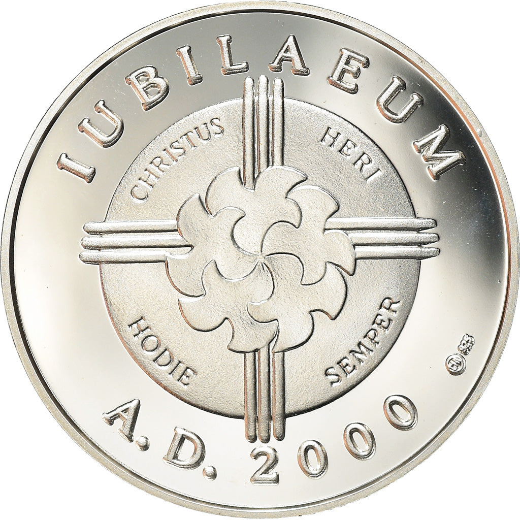 Italy, Medal, Iubilaeum, Pax, Religions & beliefs, 2000, MS(65-70), Silver
