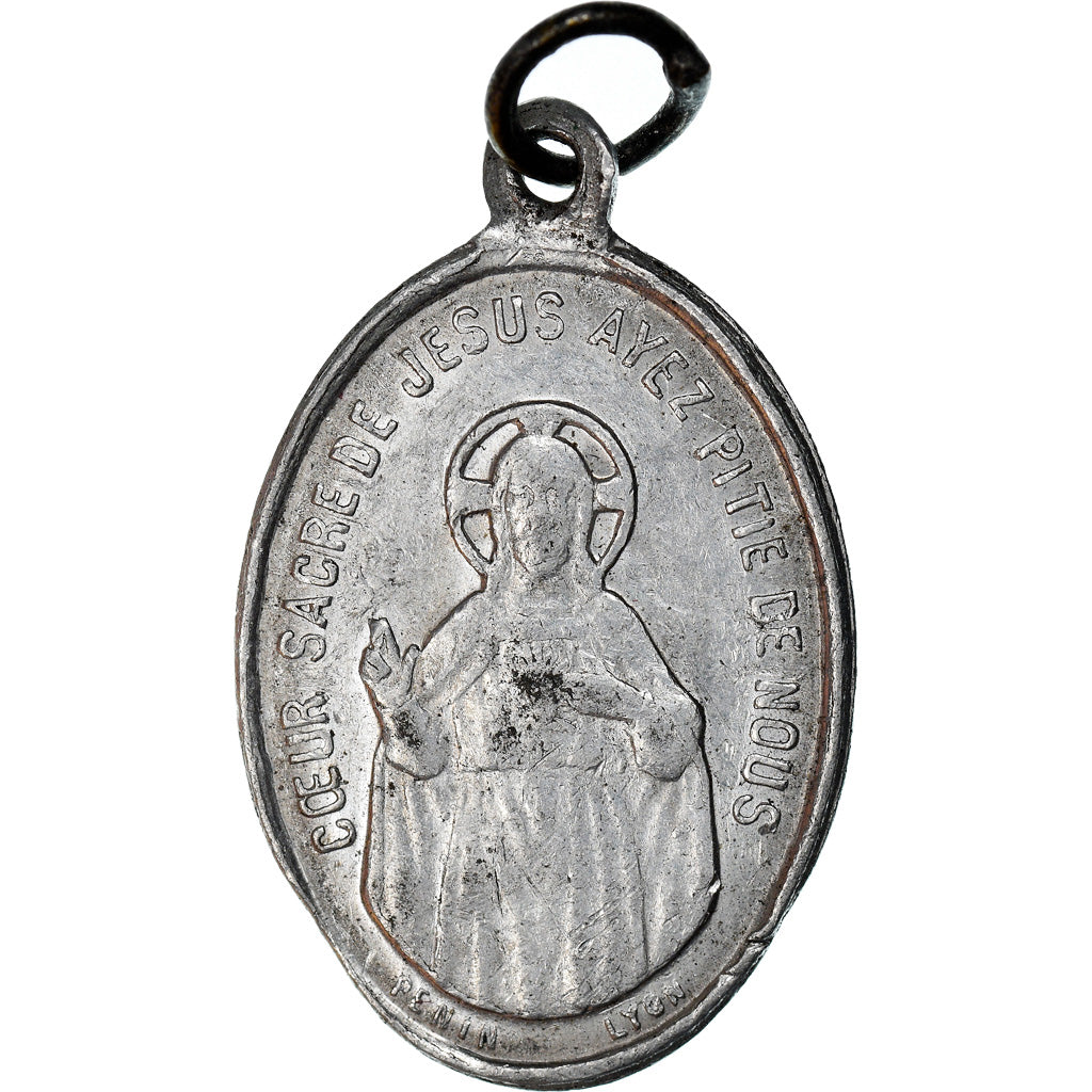 Francia, medaglia, Notre Dame du Mont Carmel, Religions & beliefs, Penin, BB+
