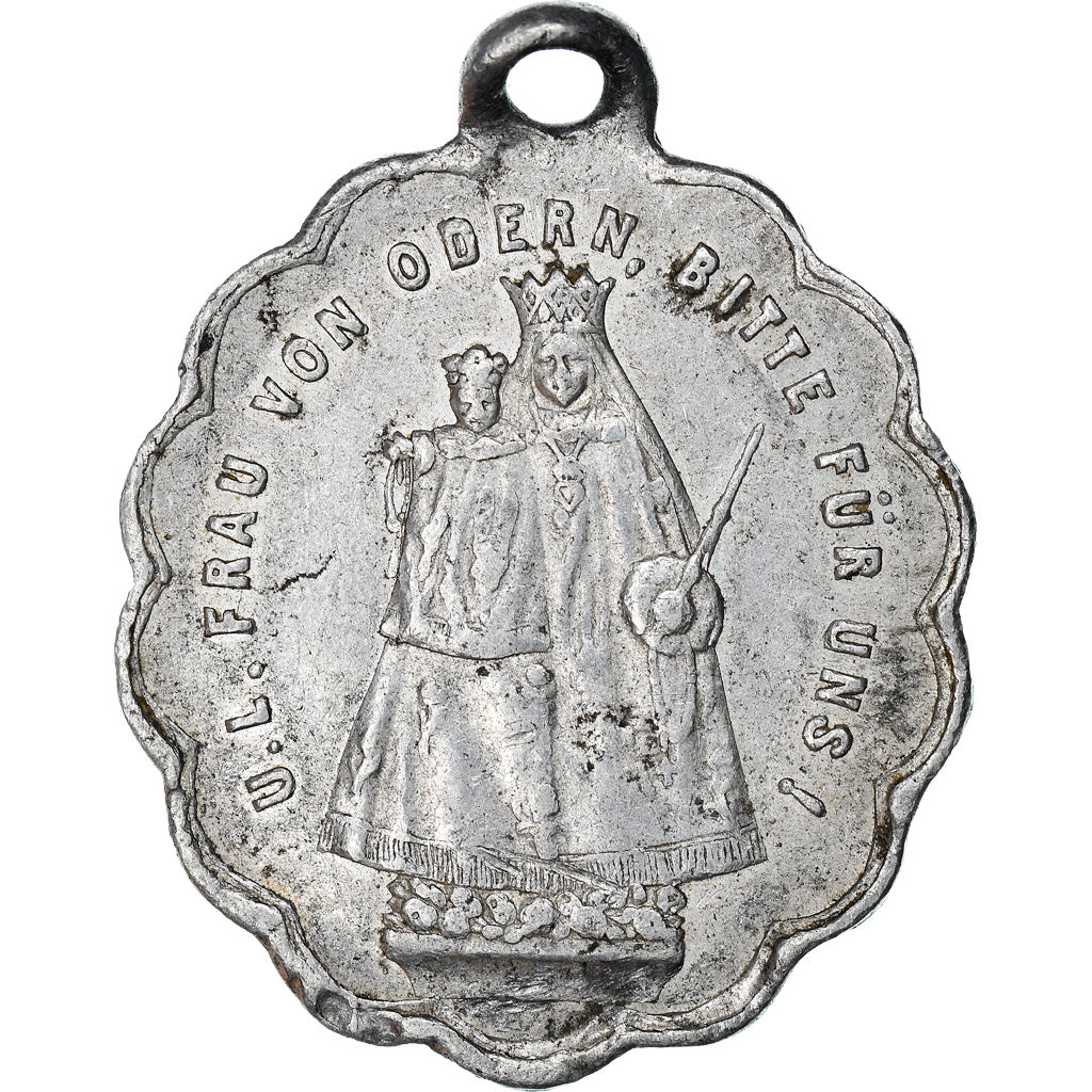 France, Medal, Notre Dame d'Odern, Religions & beliefs, AU(50-53), Aluminium