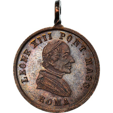 Vatican, Medal, Léon XIII, S. Pietro-S. Paolo, MS(63), Copper