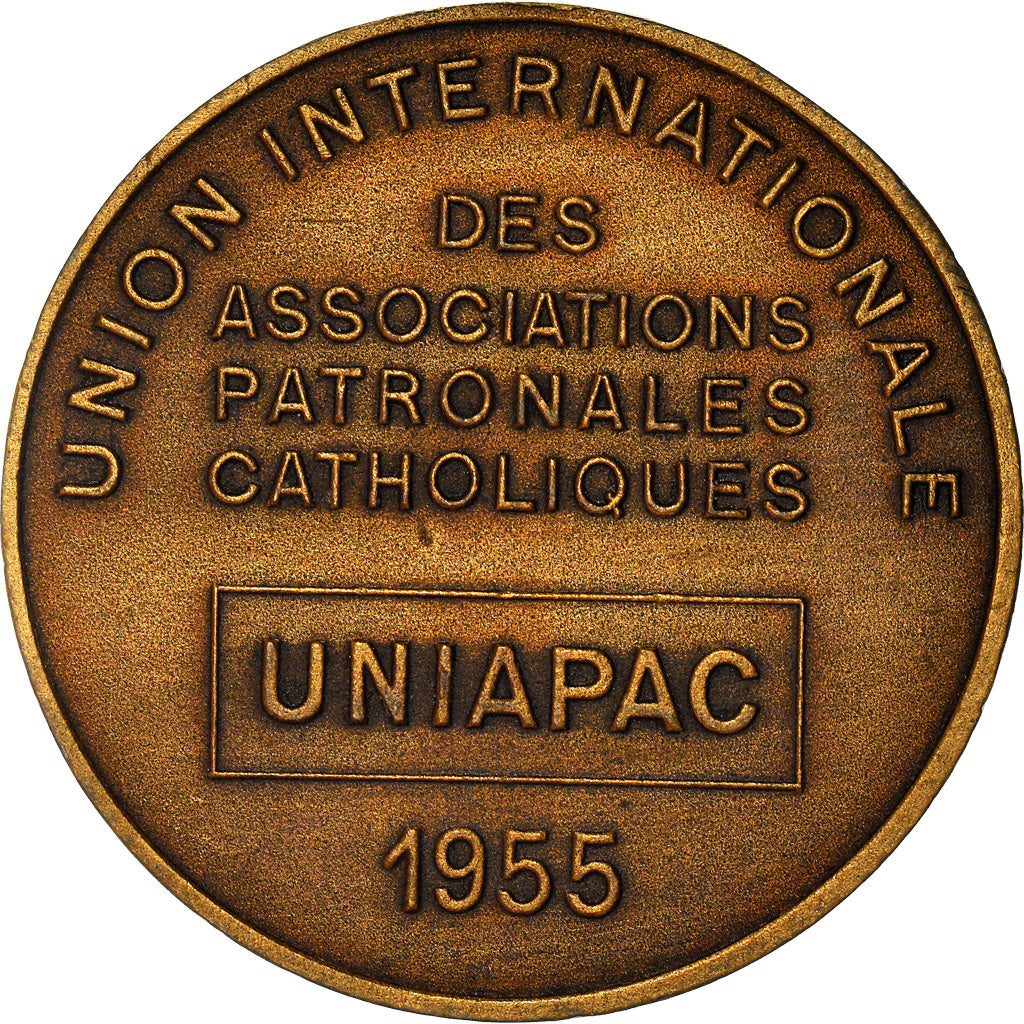 Francja, Token, UNIAPAC, XIIème Congrès International, Paris, 1955, AU(55-58)